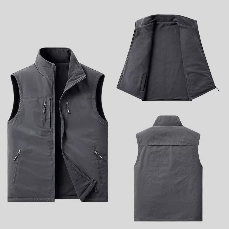Gilet léger multipoches homme