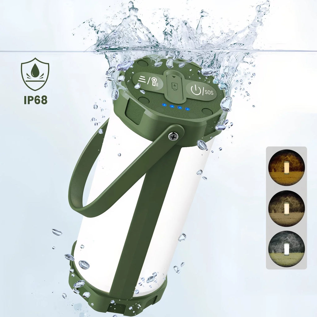 Lampes de camping LED étanches rechargeables