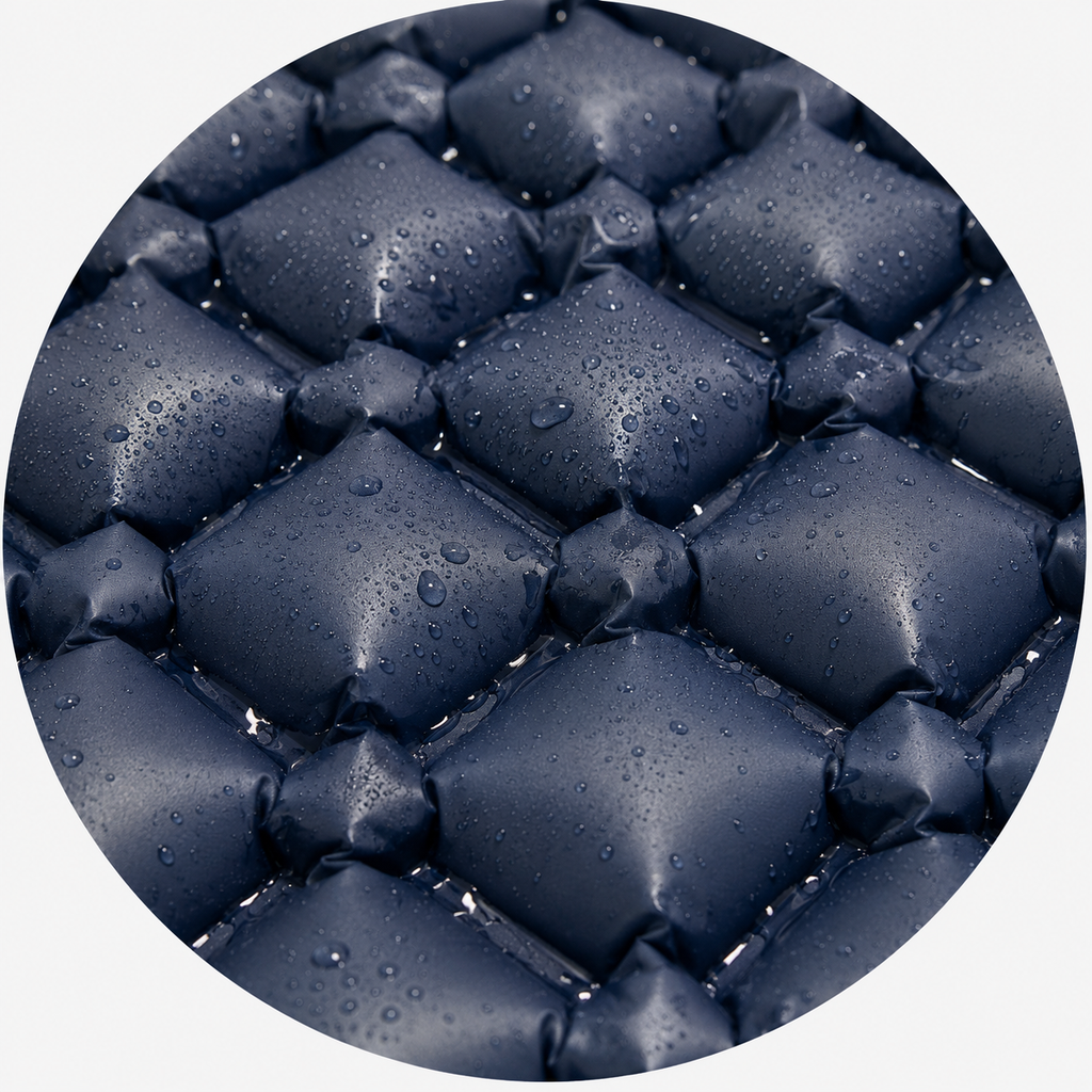 matelas gonflable 1 personne + coussin