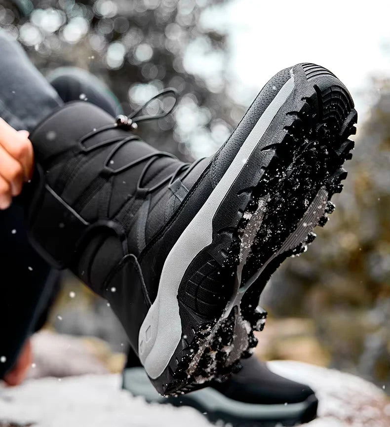 Bottes de neige montantes homme