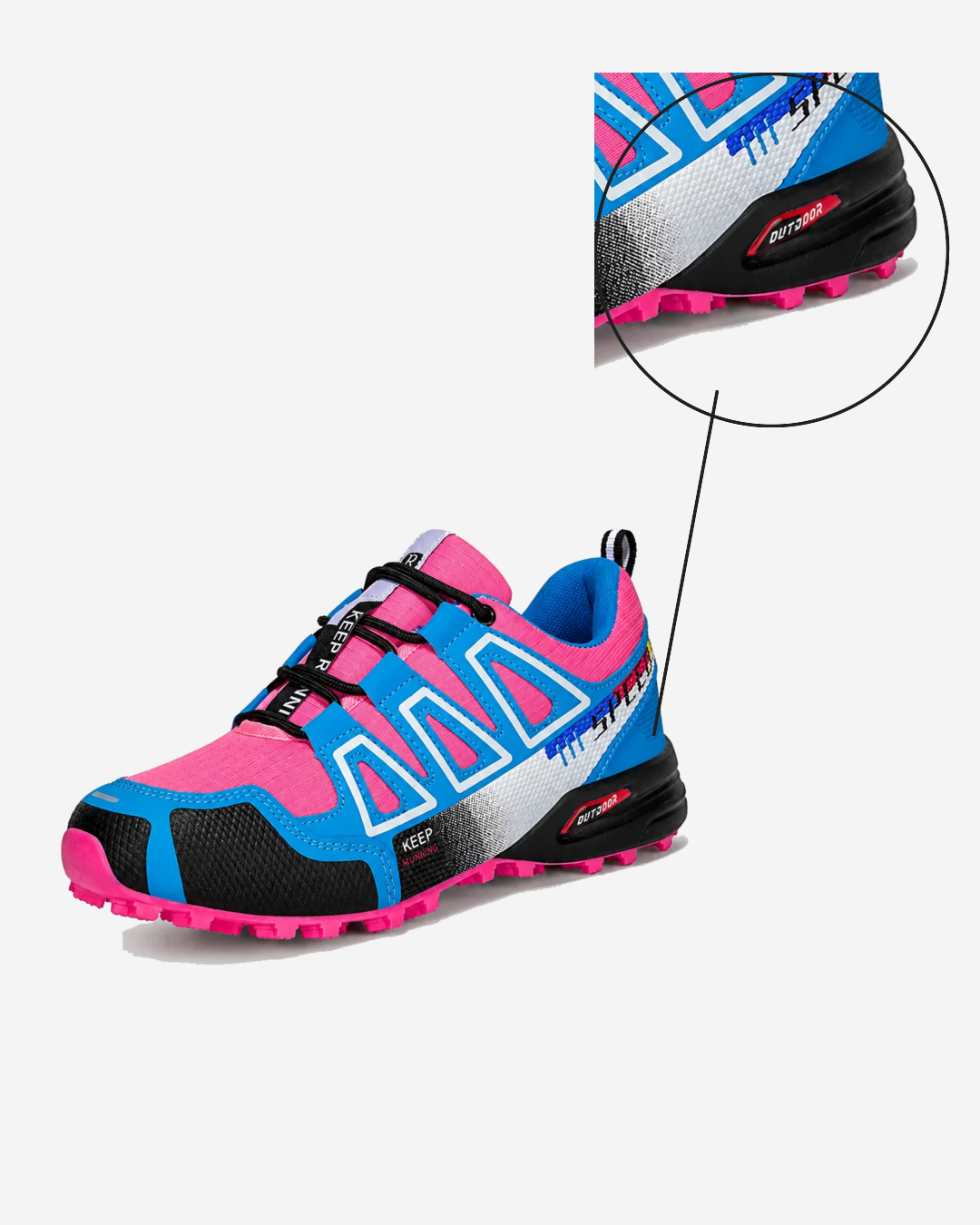 Chaussure de randonnée imperméable femme