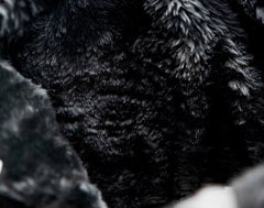 Bottes de neige montantes doublées peluche homme
