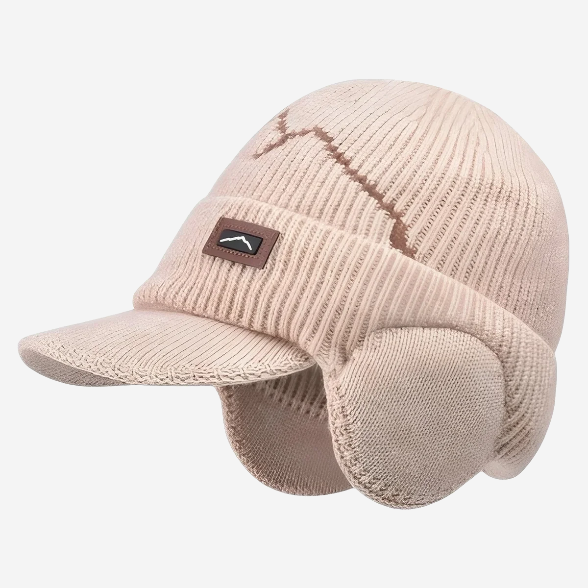 Bonnet homme à visière et cache-oreilles