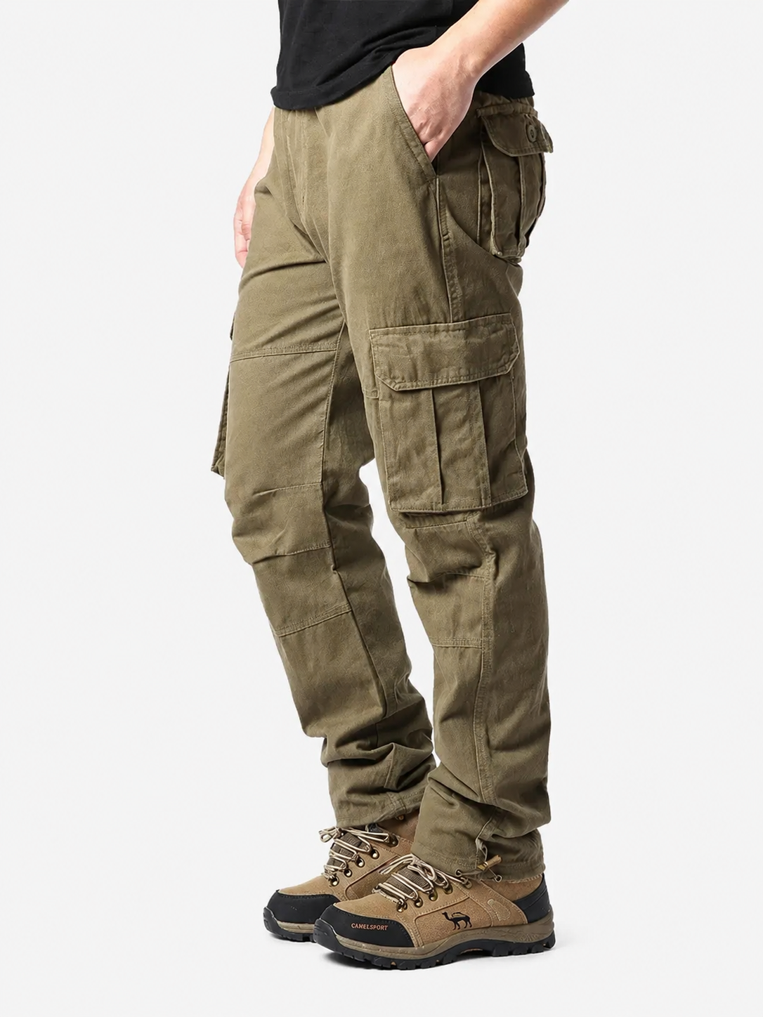 Pantalon cargo de randonnée homme