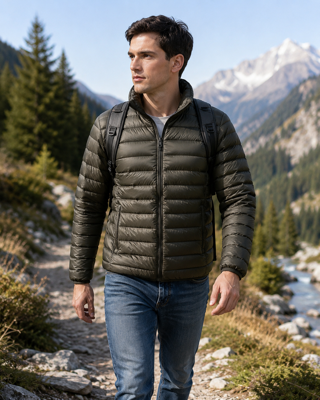 Doudoune randonnée ultra-légère homme