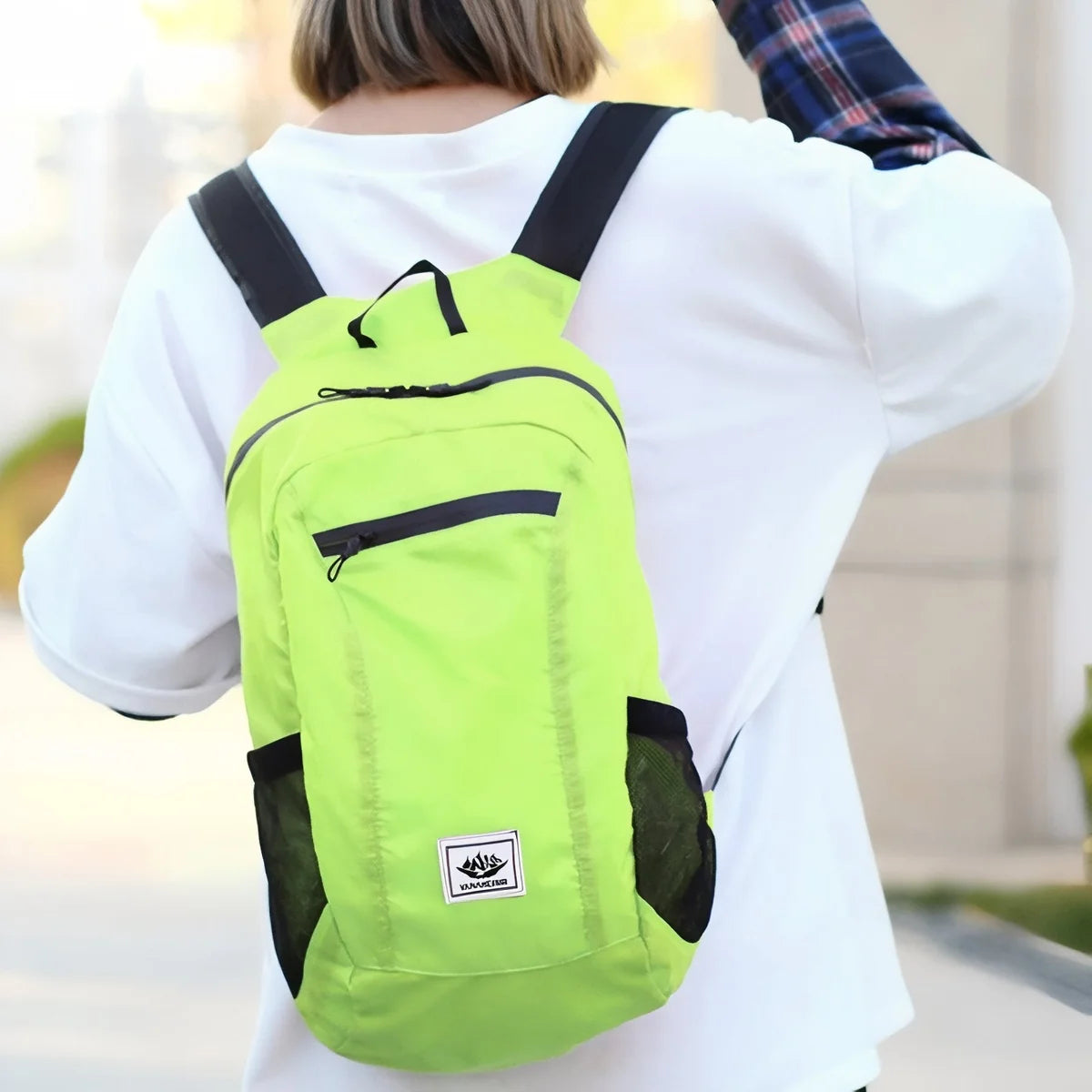 Sac à dos pliable de randonnée 20 L en polyester