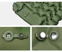 Matelas gonflable de randonnée à pompe intégrée