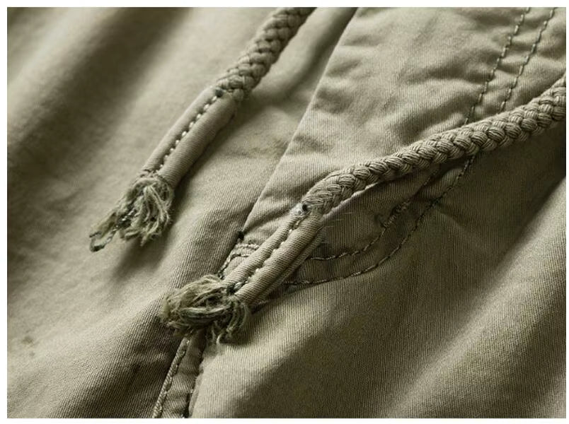 Short cargo homme multi-poches en coton