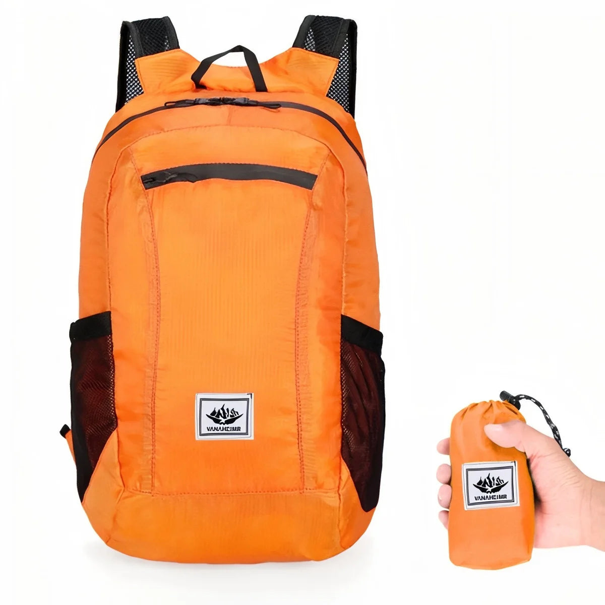 Sac à dos pliable de randonnée 20 L en polyester