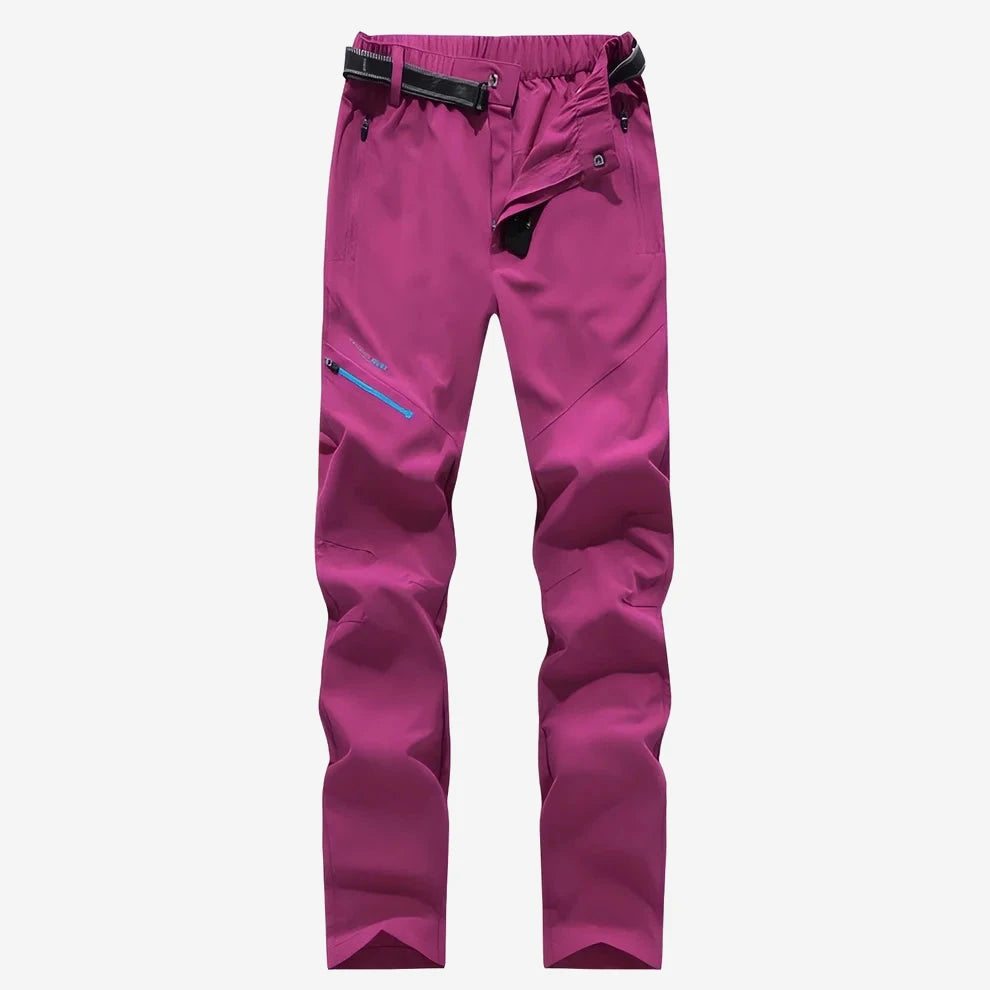 Pantalon de trekking femme léger déperlant 350 g