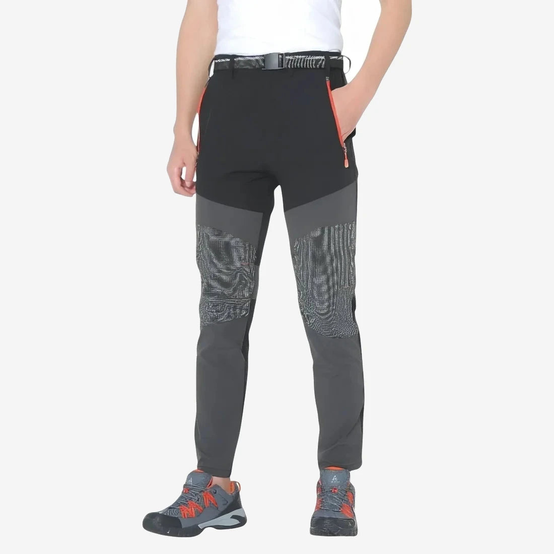Pantalon de randonnée stretch homme à genoux renforcés