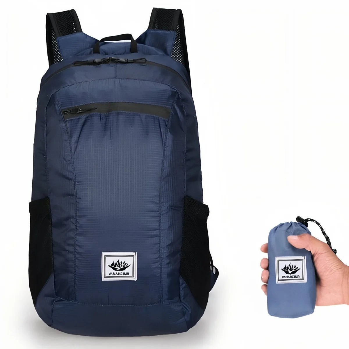 Sac à dos pliable de randonnée 20 L en polyester