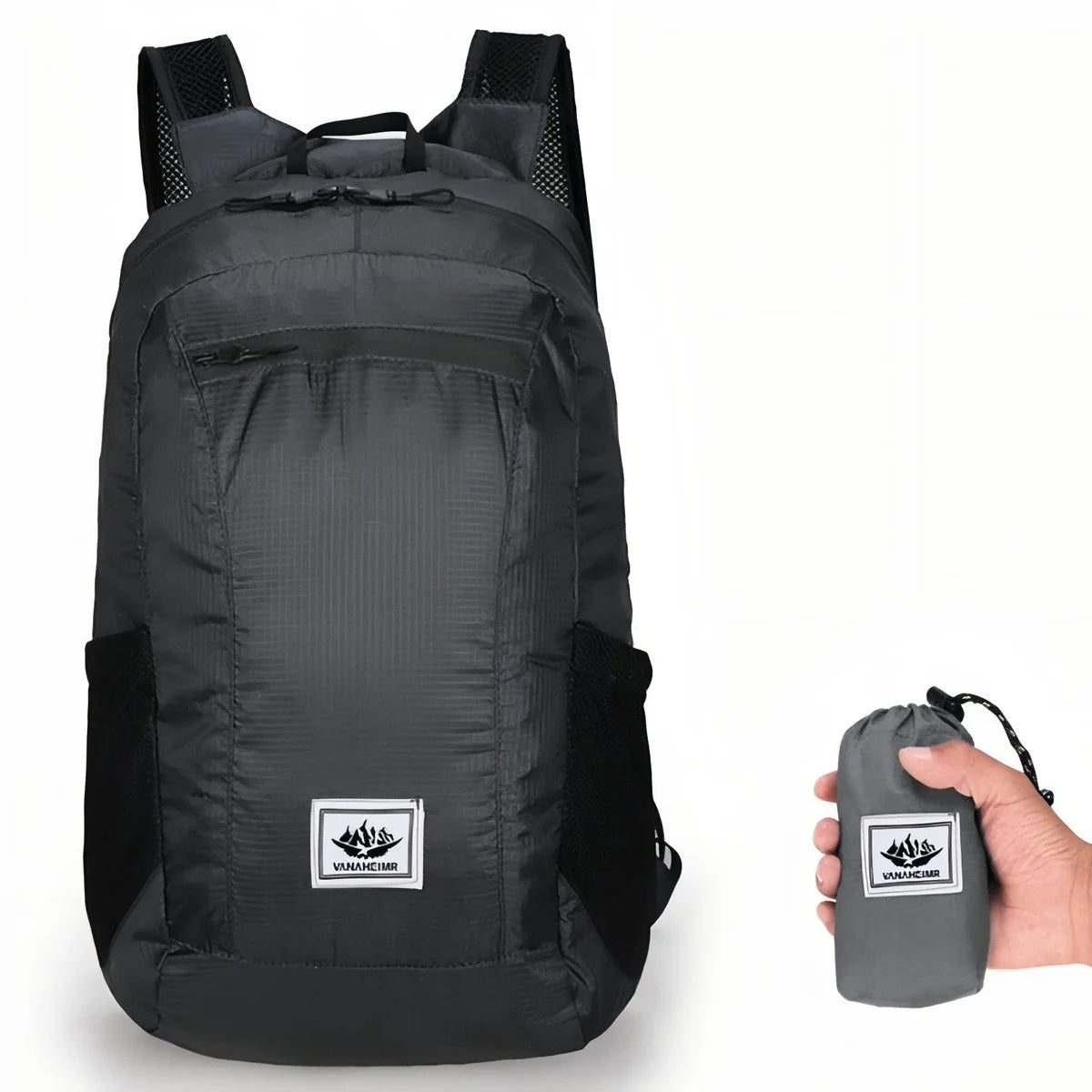 Sac à dos pliable de randonnée 20 L en polyester