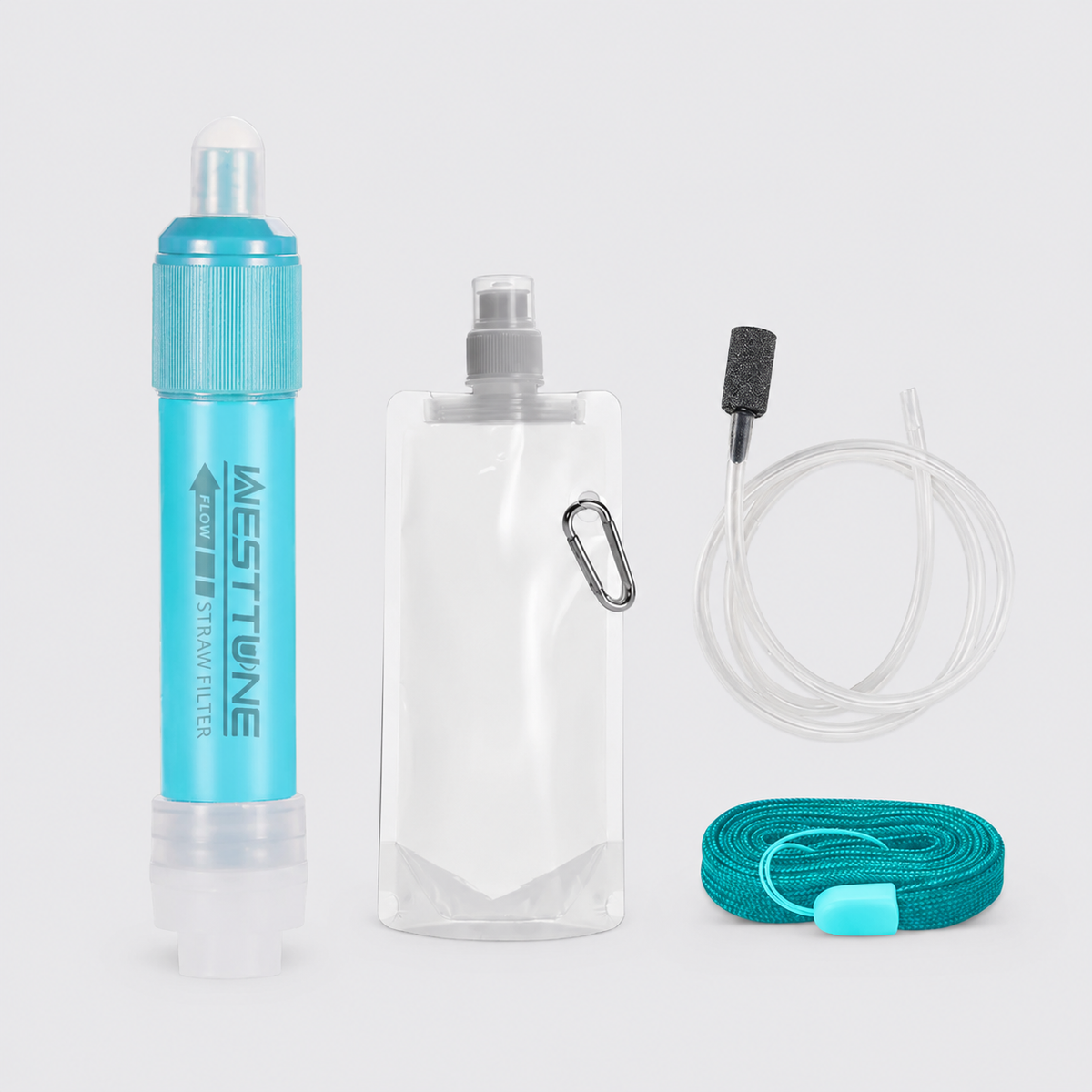 Filtre à eau + paille filtrante