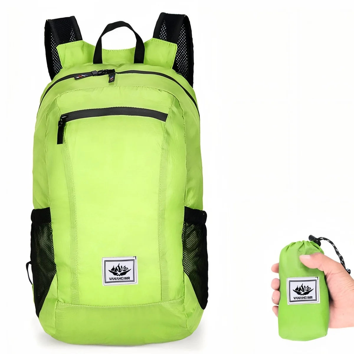Sac à dos pliable de randonnée 20 L en polyester