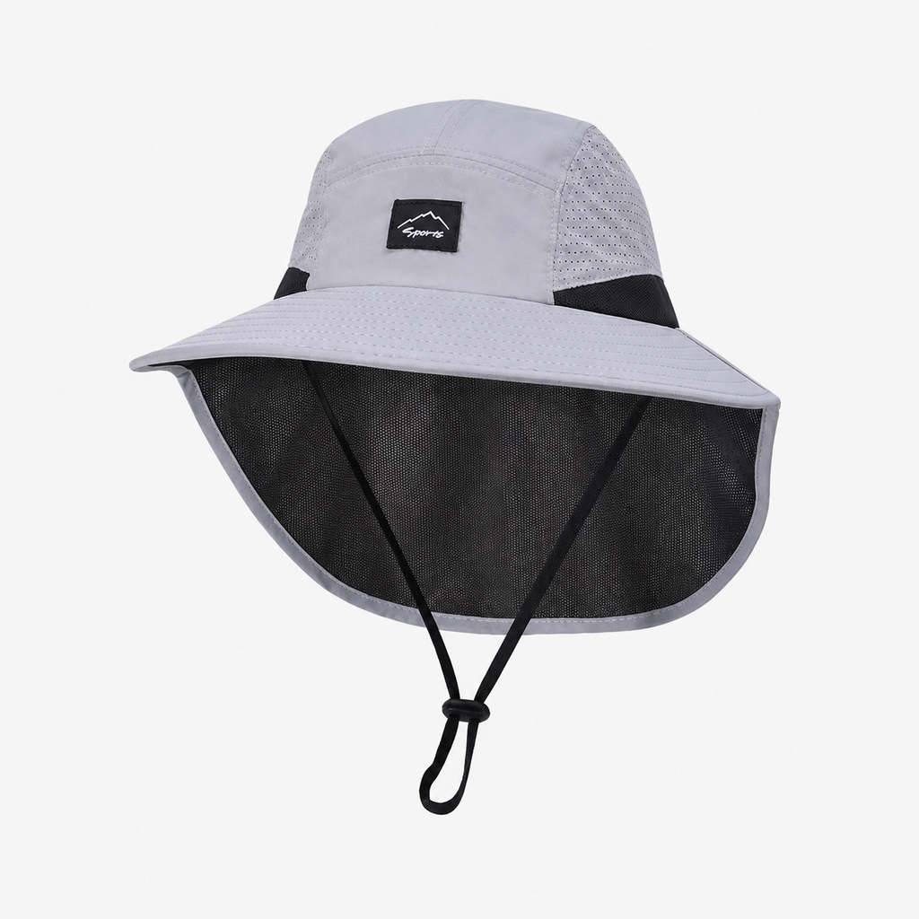 chapeau randonnée rabat de nuque