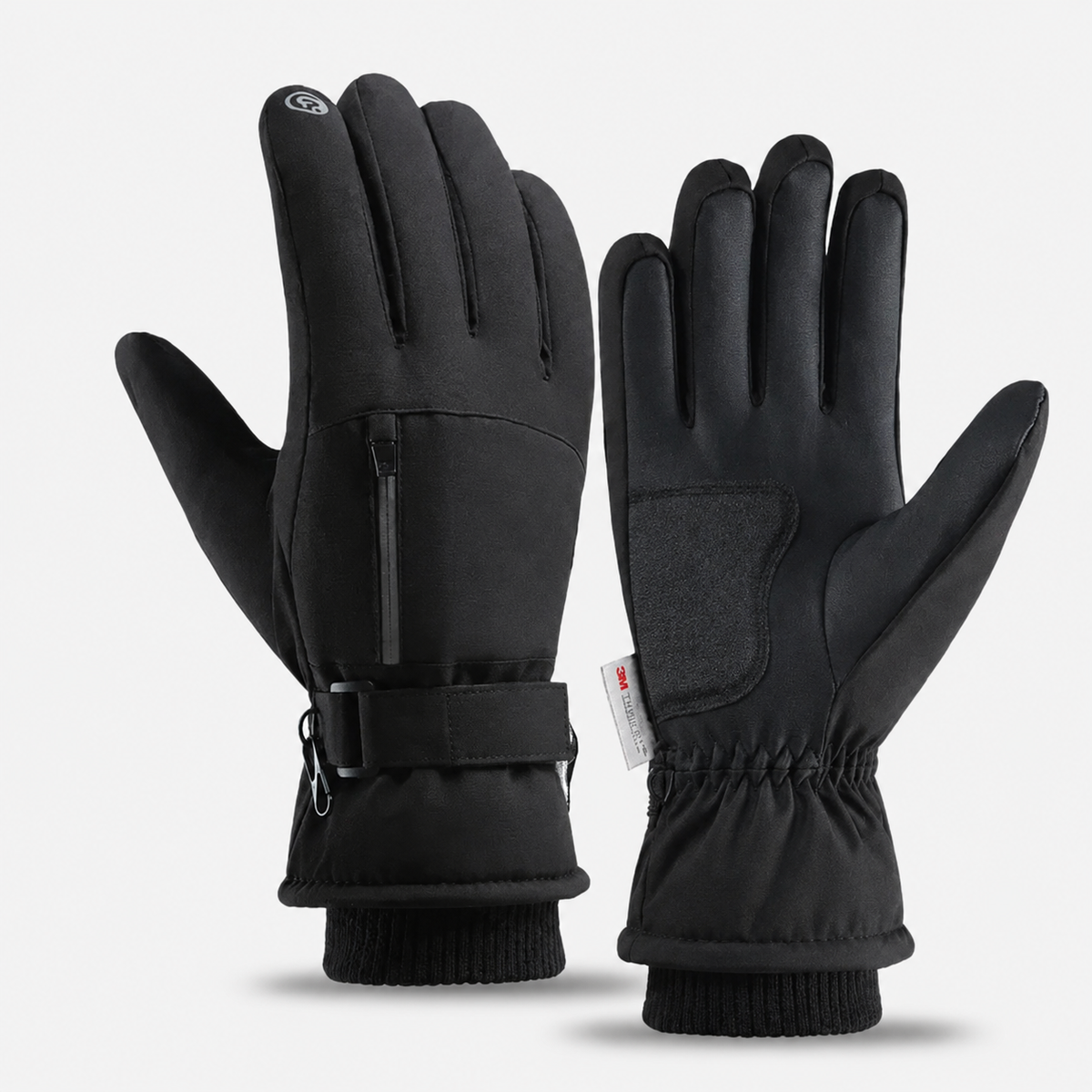 Gants de ski et randonnée tactiles unisexes
