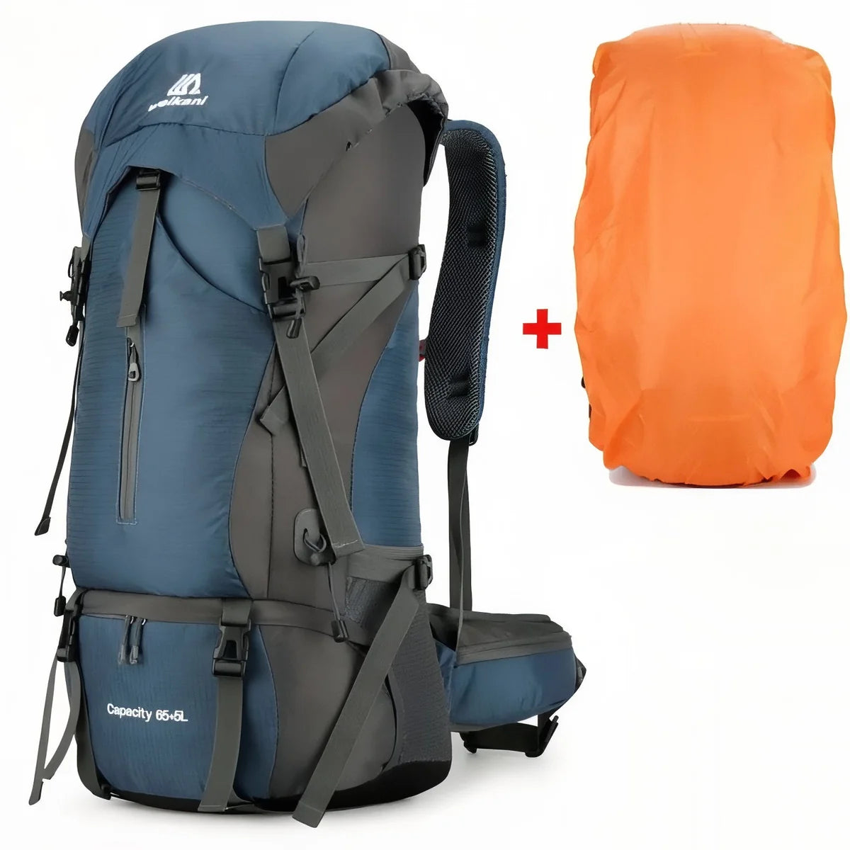Sac à dos de randonnée 70 L avec housse de pluie