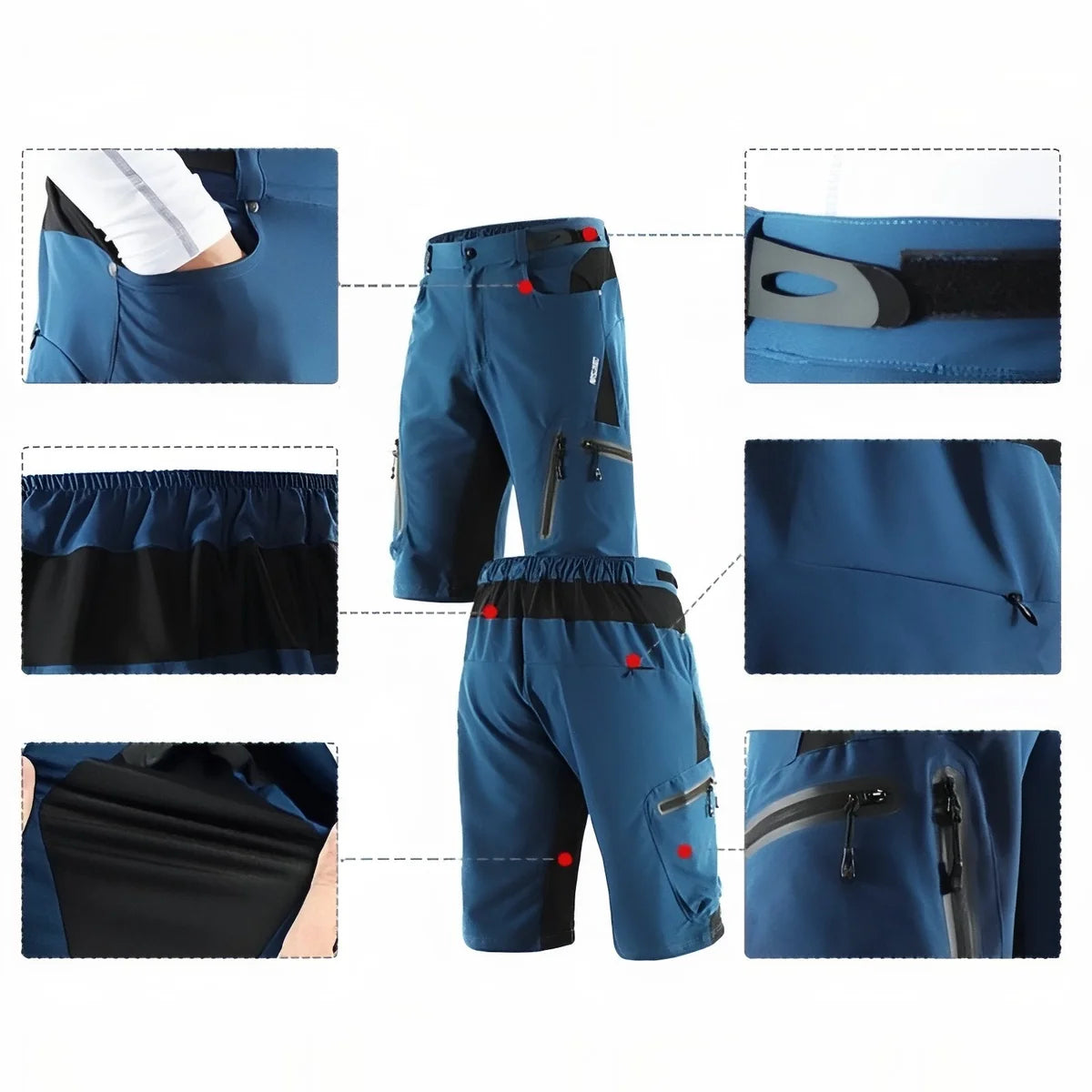 Short randonnée homme déperlant