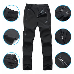 Pantalon de trekking homme à ceinture ajustable