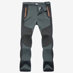 Pantalon softshell homme déperlant à genoux renforcés