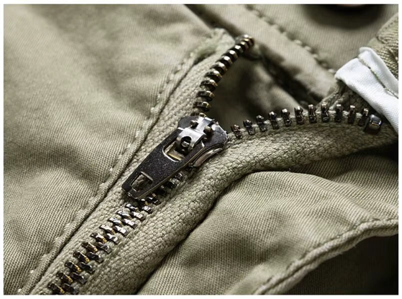 Short cargo homme multi-poches en coton
