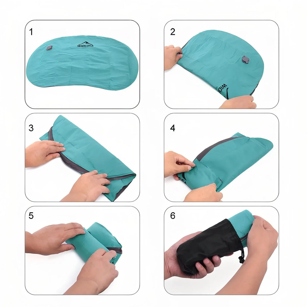 Coussin gonflable portable randonnée