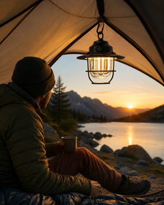 Lanterne de camping portable rétro à suspendre