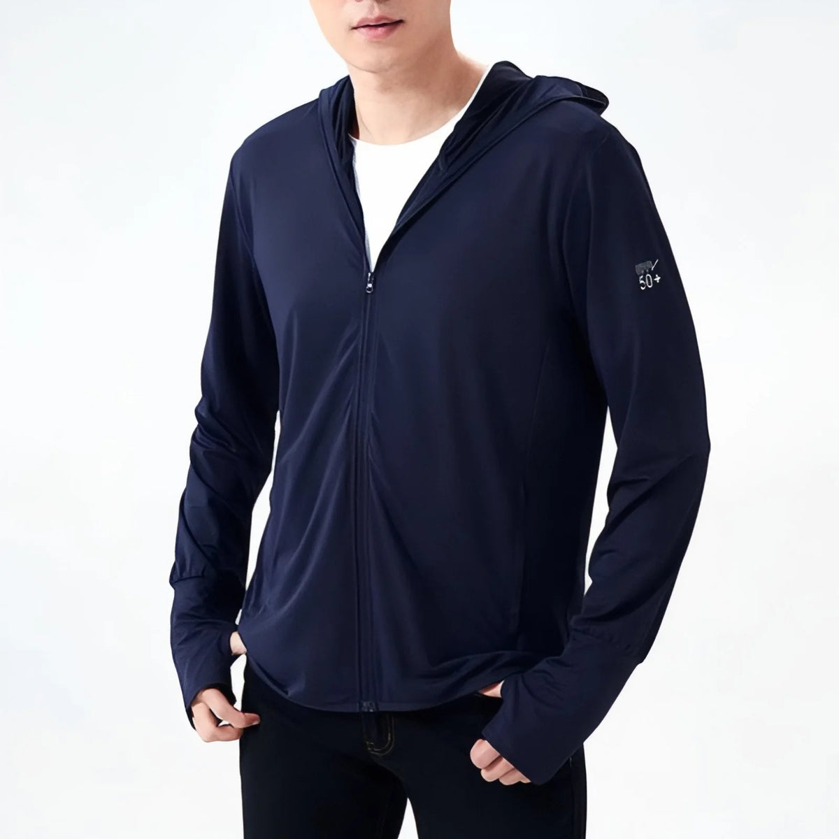 Veste d'été pour homme anti UV UPF 50+