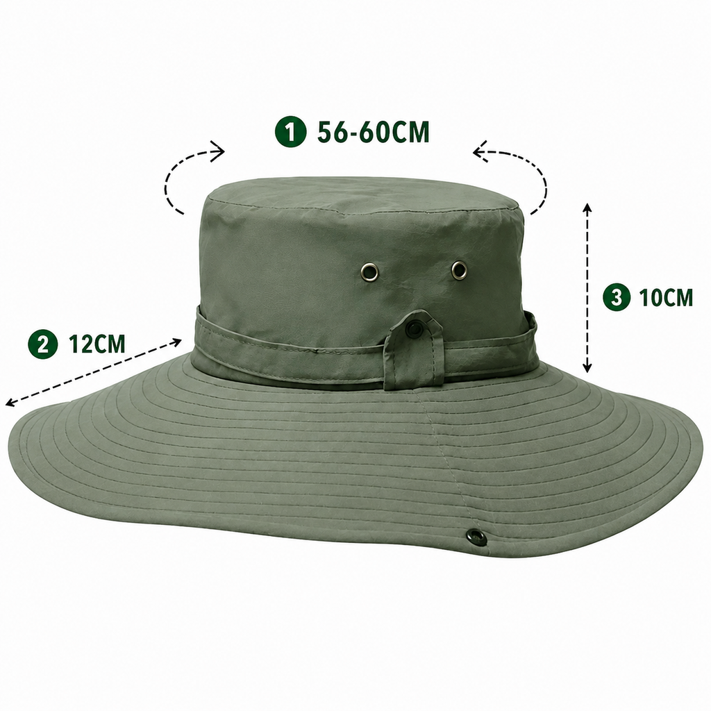 Chapeau imperméable randonnée