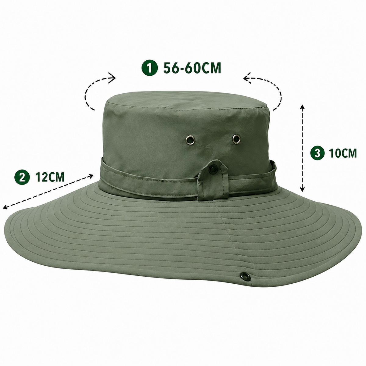 Chapeau imperméable randonnée