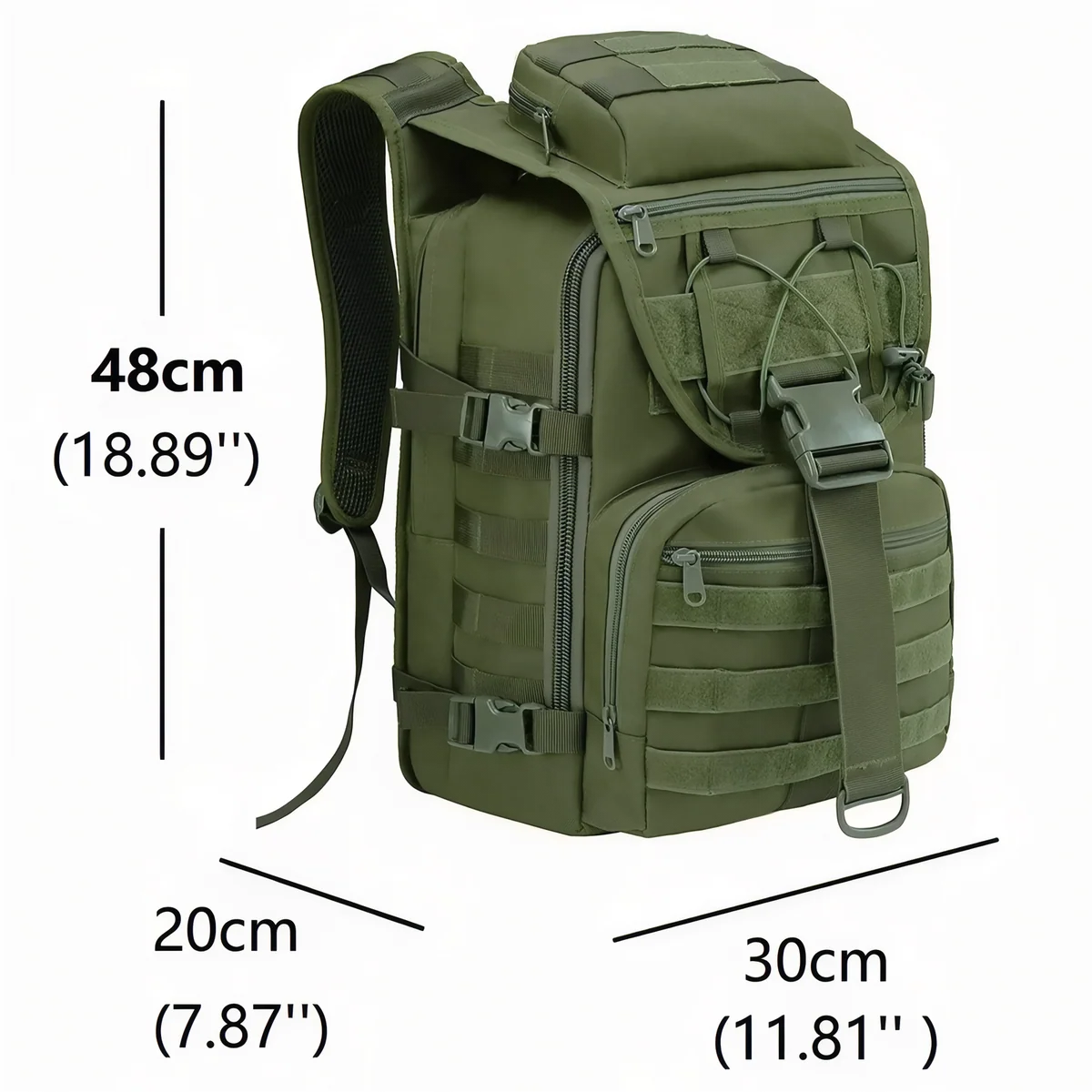 Sac à dos tactique de randonnée homme 35 L