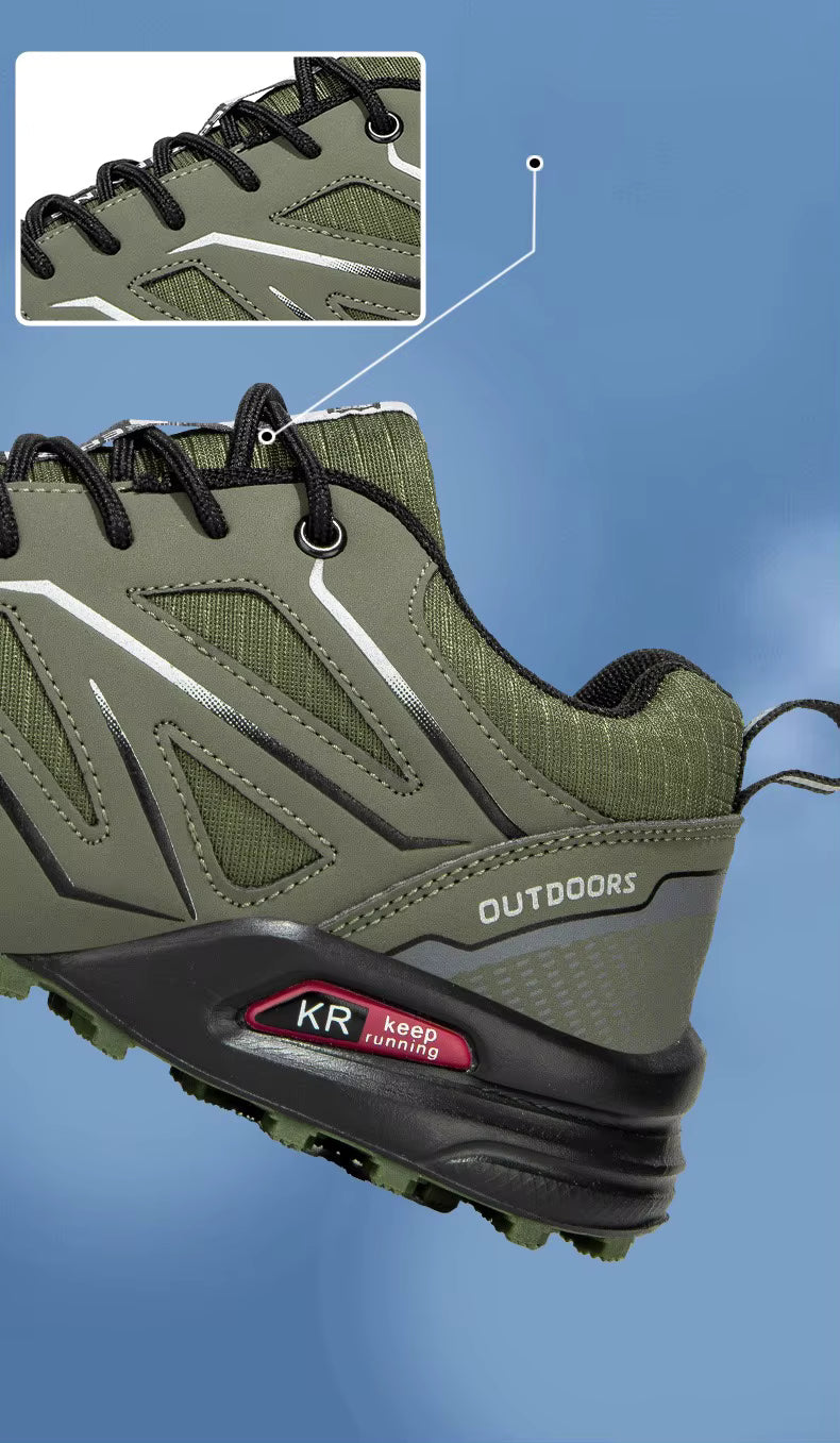Chaussures de randonnée basses homme en cuir