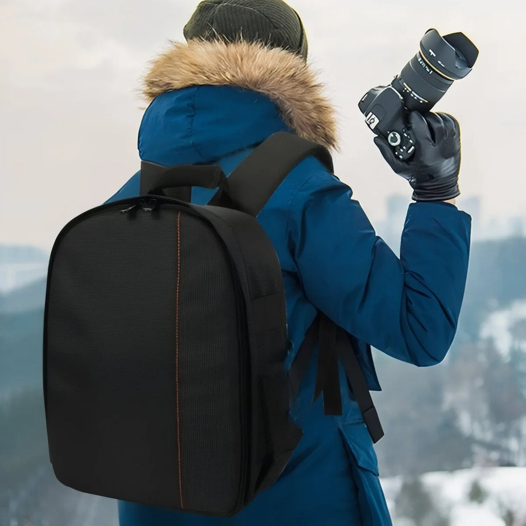 Sac à dos photo rembourré pour appareil et objectifs