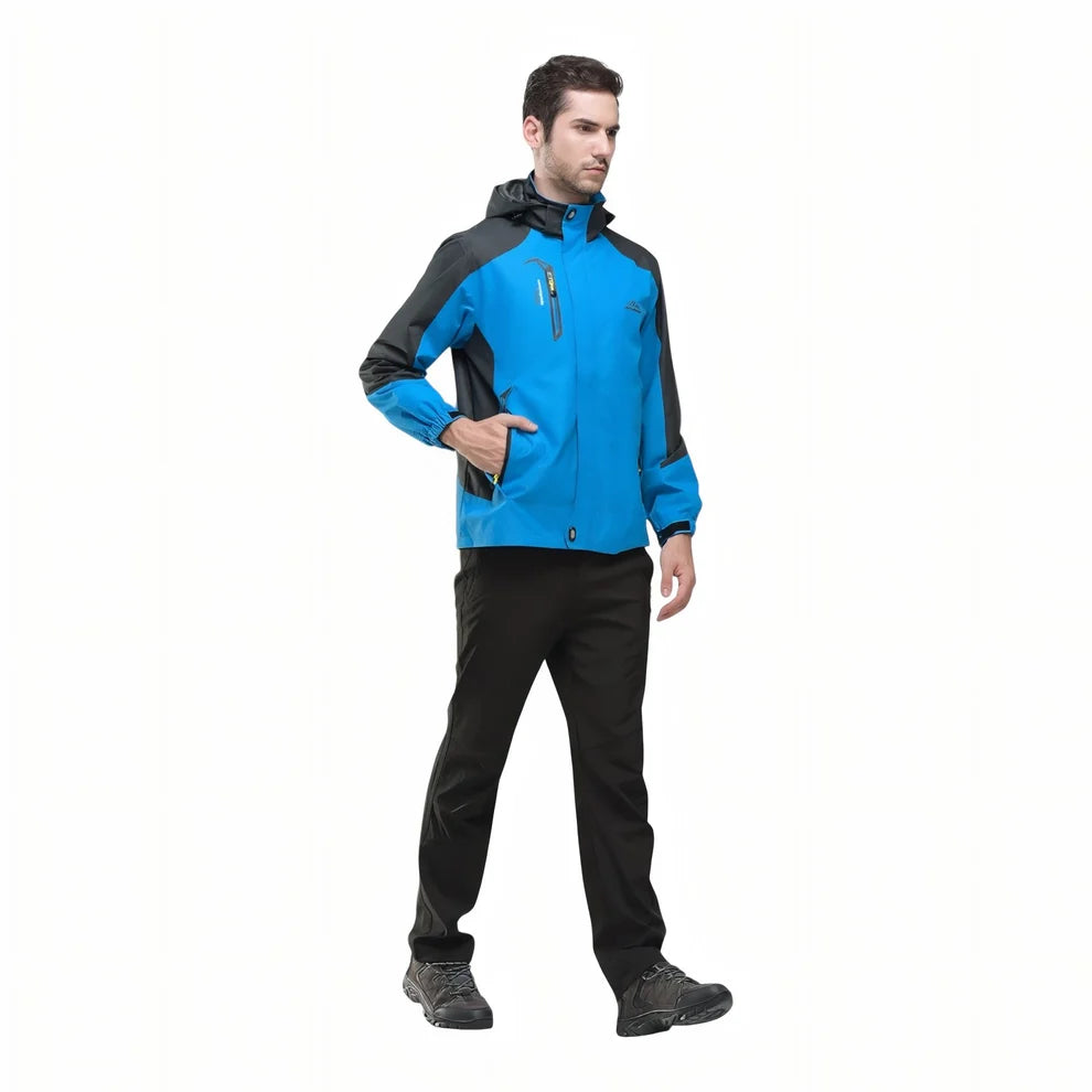 Veste de randonnée coupe-vent homme