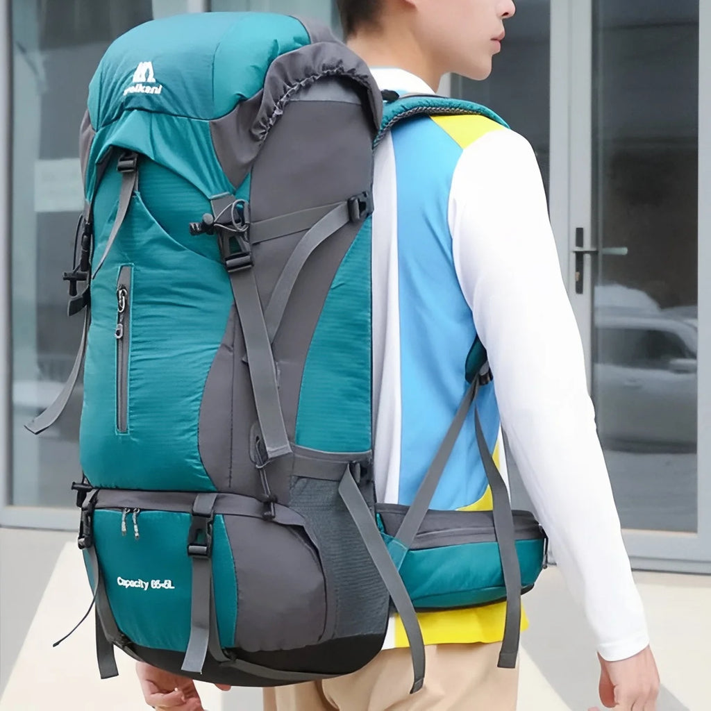 Sac à dos de randonnée 70 L avec housse de pluie