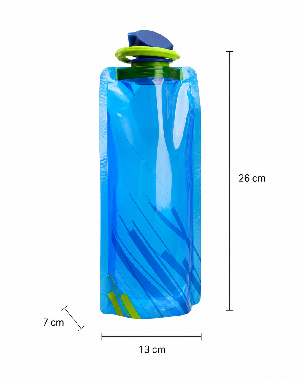 Gourde randonnée pliable