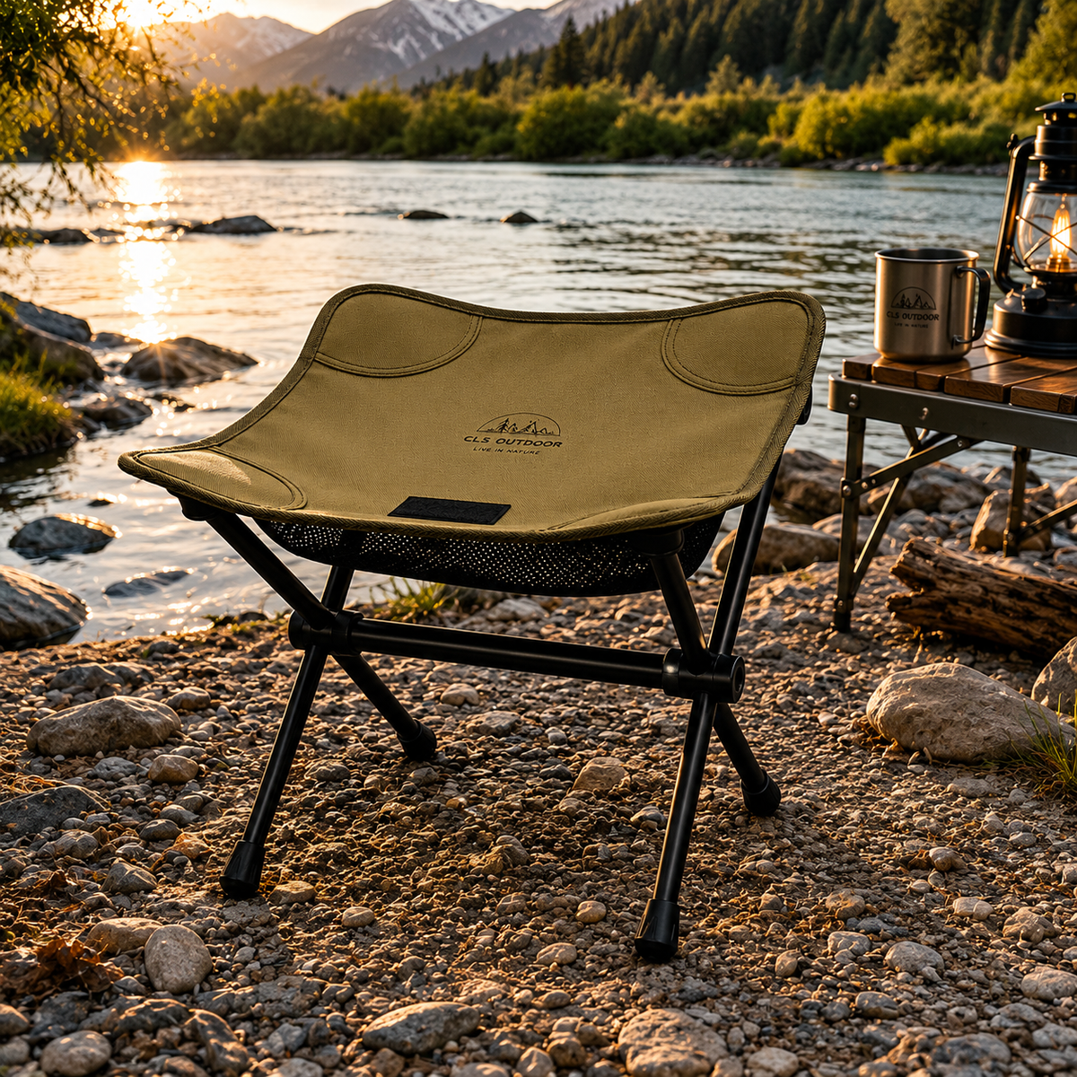 Chaise de camping pliante ultralégère