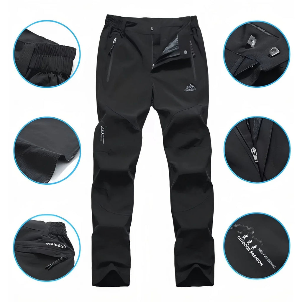 Pantalon de randonnée homme léger à séchage rapide