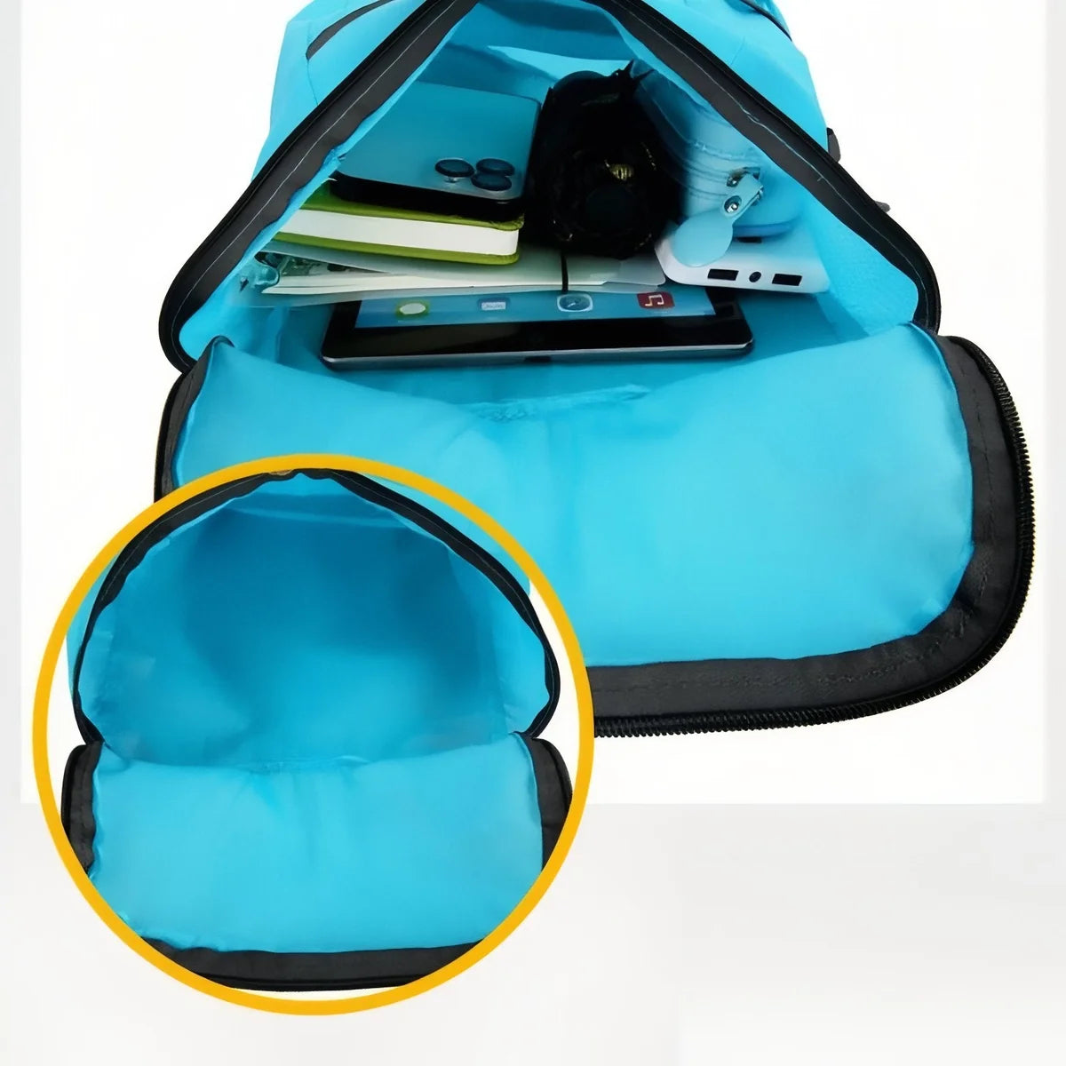 Sac à dos pliable waterproof en nylon