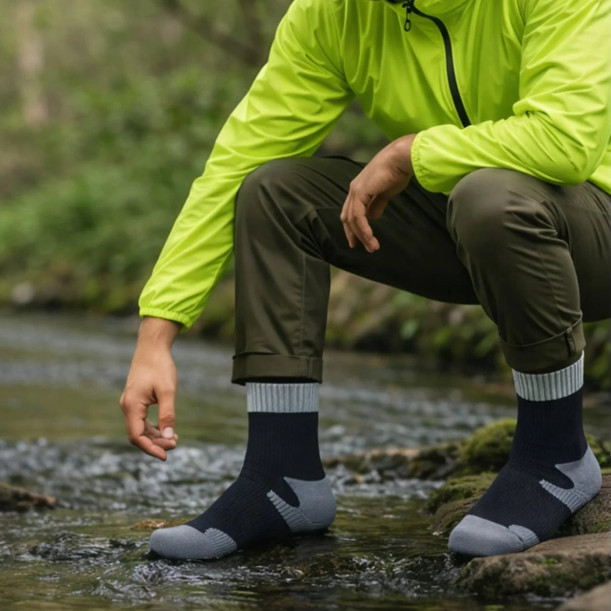 Chaussettes imperméables et chaudes de randonnée