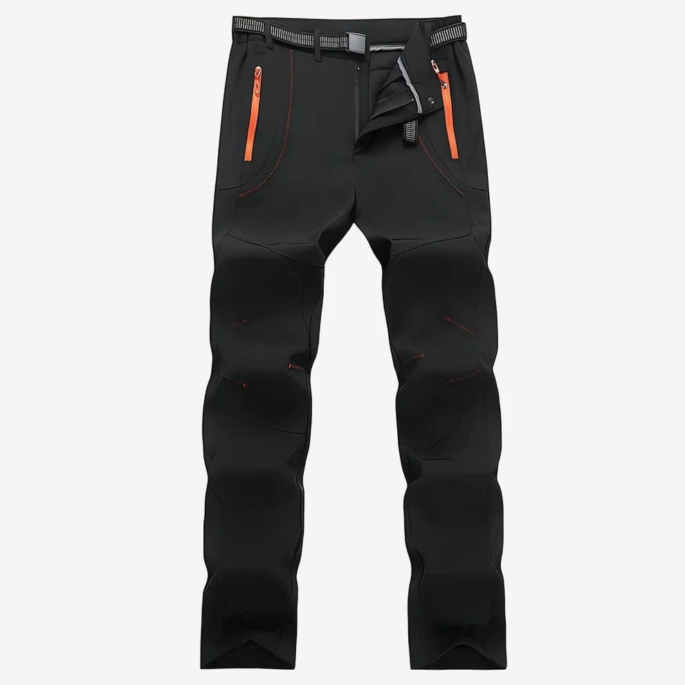 Pantalon softshell homme déperlant à genoux renforcés