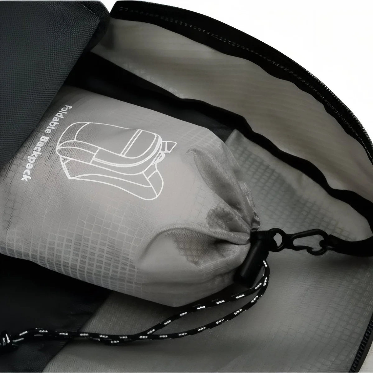 Sac à dos pliable de randonnée 20 L en nylon