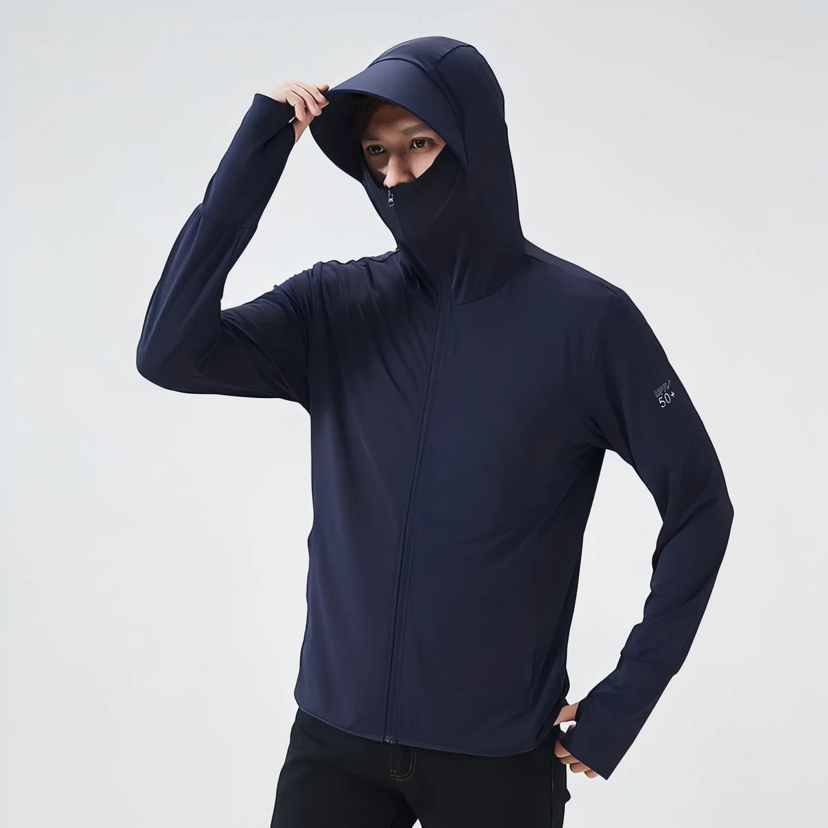 Veste d'été pour homme anti UV UPF 50+