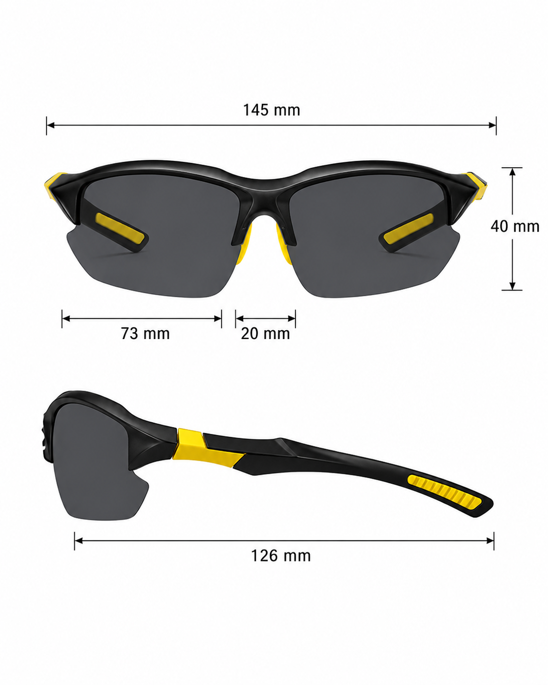 Lunettes de randonnée polarisées