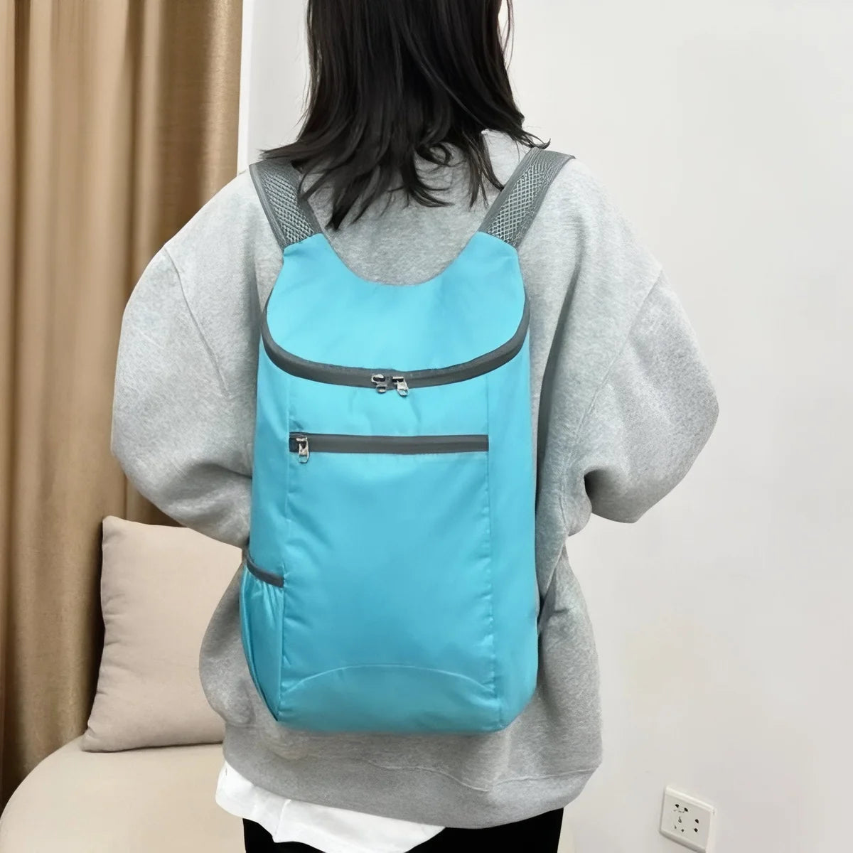 Sac à dos pliable waterproof en nylon