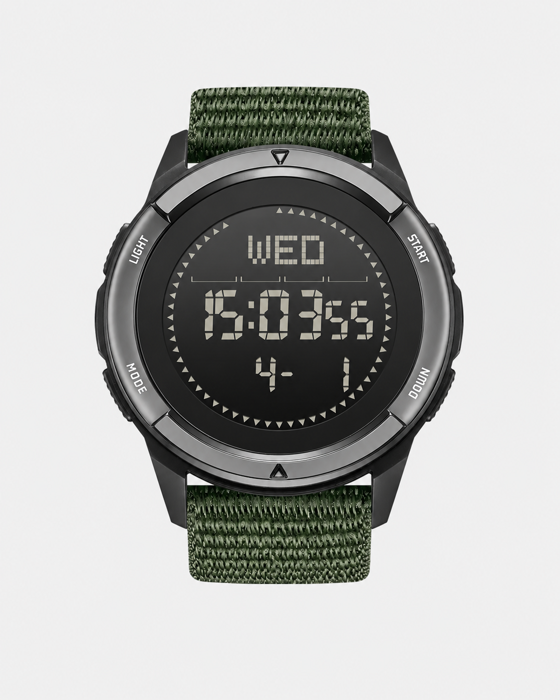 Montre digital de randonnée en carbone