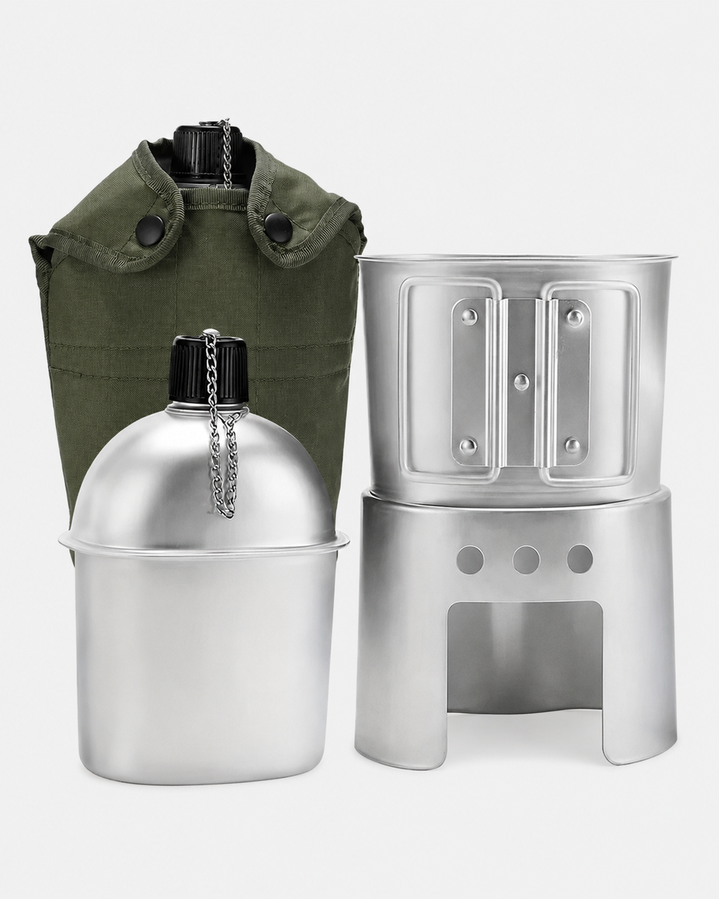 Gourde multifonctionnelle 4 pièces