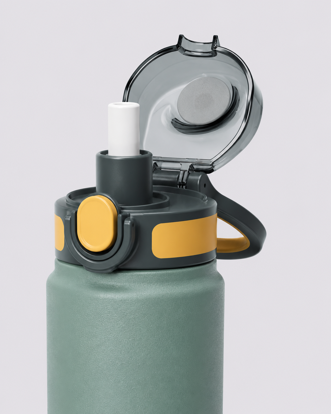 Gourde isotherme avec paille 600/720 ml