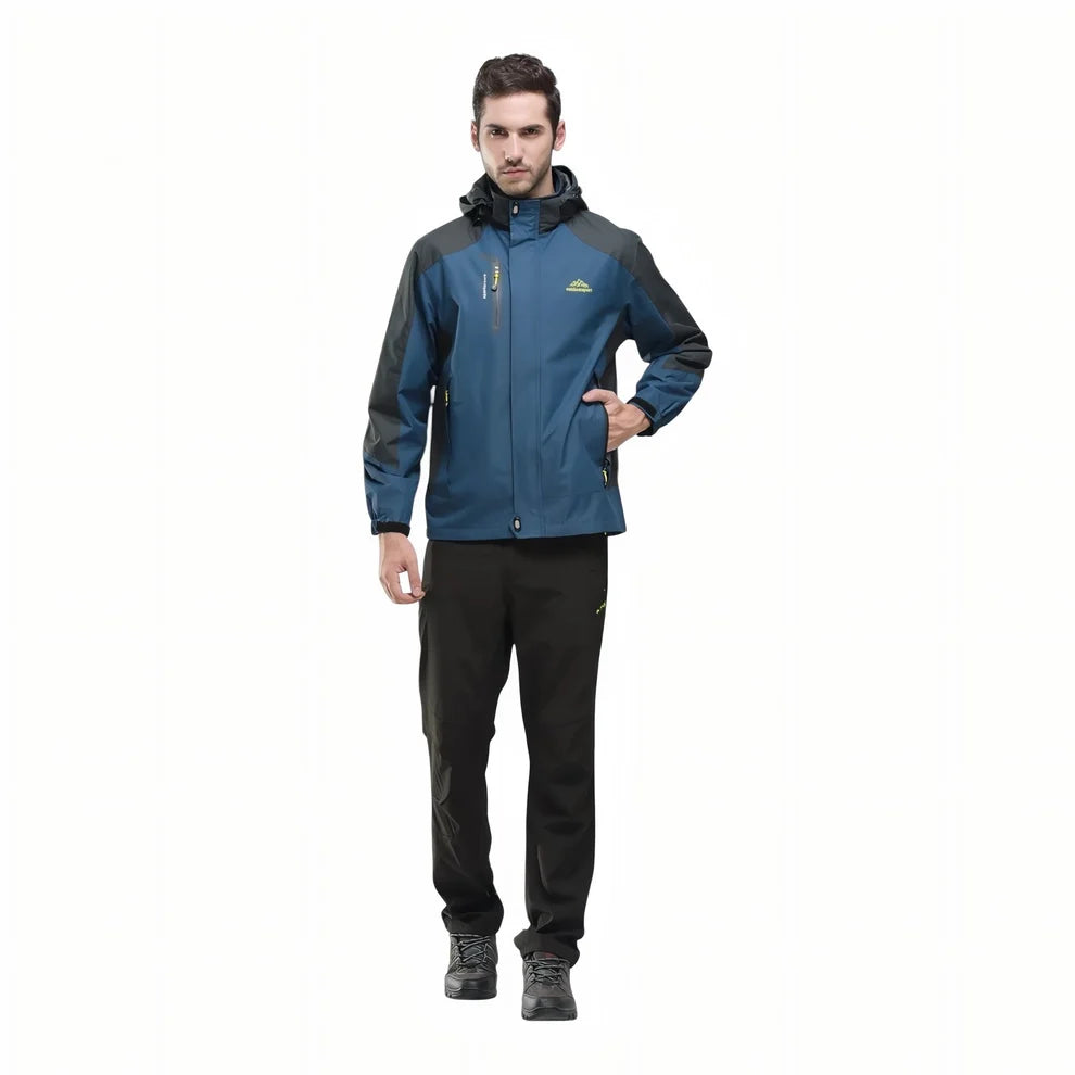 Veste de randonnée coupe-vent homme
